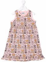 Moschino Kids robe à motif Teddy Bear - Rose - thumbnail