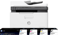 HP Color Laser MFP 179fnw  + 1 extra set toners