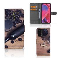 OPPO A54 5G | A74 5G | A93 5G | Book Cover | Wijn OPPO A54 5G | A74 5G | A93 5G | Book Cover | Wijn