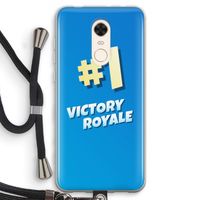 Victory Royale: Xiaomi Redmi 5 Transparant Hoesje met koord