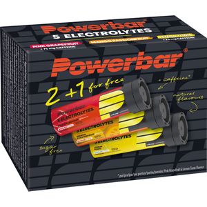 Powerbar Multiflavour 5E-Tabs (2+1) - Overige artikelen - Sportvoeding - zwart/geel - maat ONE-SIZE