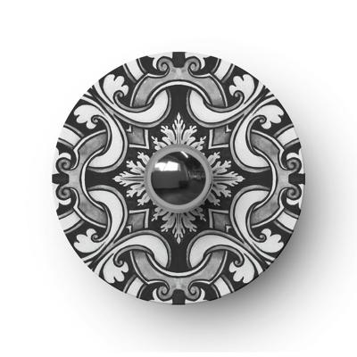Wandlamp met Reflector rond led design Retro