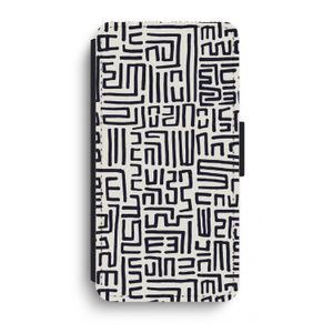 Moroccan Print: iPhone XR Flip Hoesje