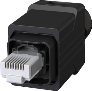 Siemens 6GK1901-1BB10-6AA0 Ind. Ethernet RJ45 plug pro, Push Pull IP65 stekker voor ter plaatse montage 6GK19011BB106AA0 1 stuk(s)