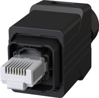 Siemens 6GK1901-1BB10-6AA0 Ind. Ethernet RJ45 plug pro, Push Pull IP65 stekker voor ter plaatse montage 6GK19011BB106AA0 1 stuk(s) - thumbnail