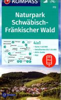 Wandelkaart 773 Naturpark Schwäbisch - Fränkischer Wald | Kompass - thumbnail