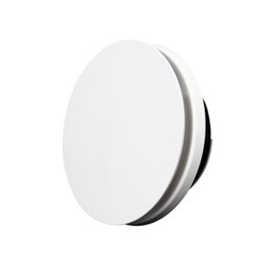 Ventiel Design BWS Ventilatie Uniflexplus RV 125 Rond 12.5 cm Wit Aqua Splash