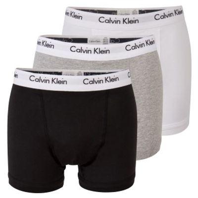 Calvin Klein 3 stuks Cotton Stretch Trunks