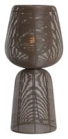 Light & Living Tafellamp 'Aboso' 54cm, kleur Donkerbruin