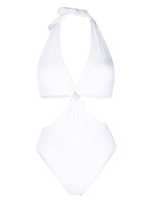 Fisico maillot de bain à découpes - Blanc