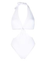 Fisico maillot de bain à découpes - Blanc