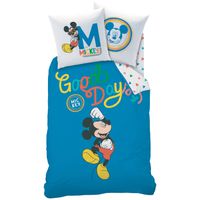 Disney Mickey Mouse Dekbedovertrek Good Days - Eenpersoons - 140 x 200 cm - Katoen - thumbnail