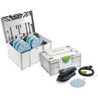 Festool ETS EC 150/3 EQ-SYS GR Excenterschuurmachine + SYS-STF D150 GR-Set in Systainer - 578265