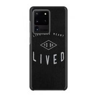 To be lived: Volledig geprint Samsung Galaxy S20 Ultra Hoesje