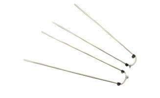 spatbord draadstang set pad 45mm universeel
