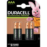 Duracell oplaadbare batterijen Recharge Ultra AAA, blister van 4 stuks 10 stuks - thumbnail