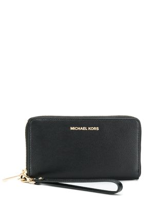 Michael Michael Kors grand portefeuille pour smartphone - Noir