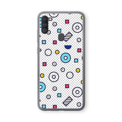 8-bit N°9: Samsung Galaxy A11 Transparant Hoesje