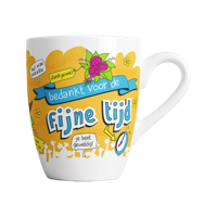 Cartoonmok fijne tijd