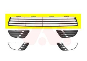 Ventilatiegrille, bumper ** Equipart ** VAN WEZEL, Inbouwplaats: Voor, u.a. fÃ¼r Ford