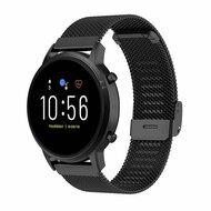 Xiaomi Mi Watch / Xiaomi Watch 2 / Xiaomi Watch S1 / S2 / S3 / S4 - Milanese bandje met klemsluiting - Zwart