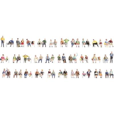 NOCH 37071 N Megavoordeelset figuren Geverfd, Zittend