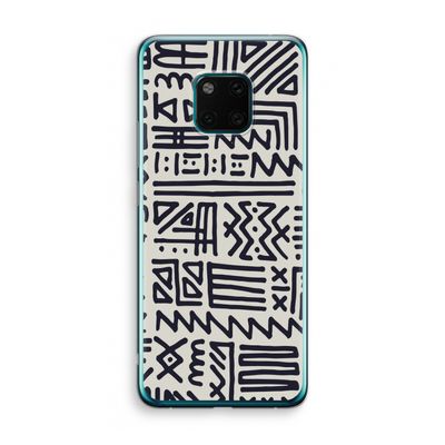 Marrakech print: Huawei Mate 20 Pro Transparant Hoesje