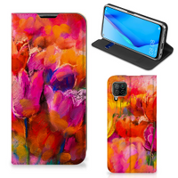 Bookcase Huawei P40 Lite Tulips - thumbnail