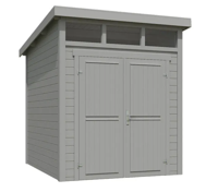 Blokhut Kibo 2 200x250 Platinum Grey - Outdoor life