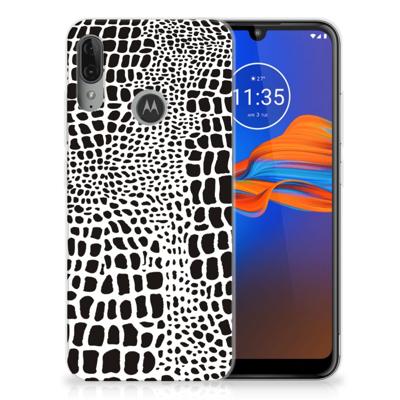 Motorola Moto E6 Plus | TPU Hoesje | Slangenprint