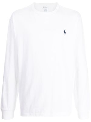 Polo Ralph Lauren t-shirt à motif Poly Pony - Blanc