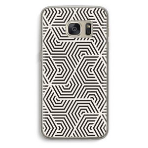 Magic pattern: Samsung Galaxy S7 Transparant Hoesje
