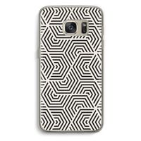 Magic pattern: Samsung Galaxy S7 Transparant Hoesje