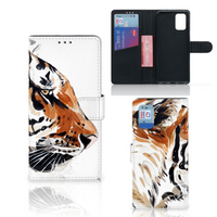Hoesje Samsung Galaxy A02s | M02s Watercolor Tiger