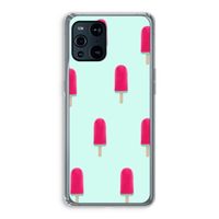 Waterijsje: Oppo Find X3 Transparant Hoesje Waterijsje: Oppo Find X3 Transparant Hoesje