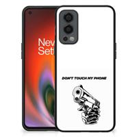 OnePlus Nord 2 | Telefoon Hoesje | Gun Don&apos;t Touch My Phone