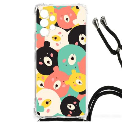 Samsung Galaxy A13 4G Stevig | Bumper Hoesje | Bears Samsung Galaxy A13 4G Stevig | Bumper Hoesje | Bears