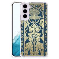 Samsung Galaxy S22 Case Beige Flowers