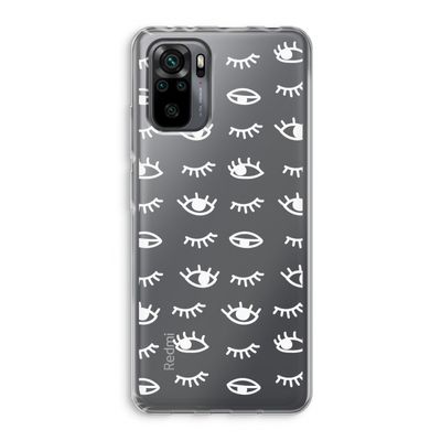 Eye pattern #3: Xiaomi Redmi Note 10 Pro Transparant Hoesje