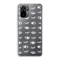 Eye pattern #3: Xiaomi Redmi Note 10 Pro Transparant Hoesje