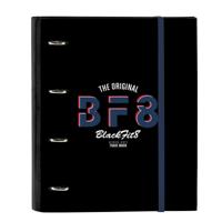 Ringmap BlackFit8 Urban A4 Zwart Marineblauw (27 x 32 x 3.5 cm)