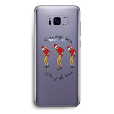 Jingle Ladies: Samsung Galaxy S8 Transparant Hoesje