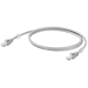 Weidmüller 1165940150 RJ45 Netwerkkabel, patchkabel CAT 6A S/FTP 15.00 m Grijs Vlambestendig 1 stuk(s)