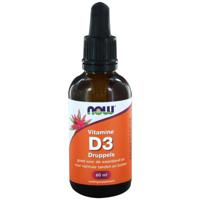 Vitamine D3 druppels 60ml - NOW Foods
