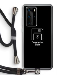 Hello: Huawei P40 Pro Transparant Hoesje met koord