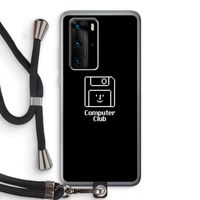 Hello: Huawei P40 Pro Transparant Hoesje met koord