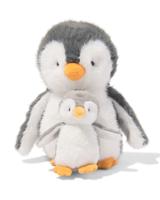 HEMA Knuffel pinguin met baby 31cm