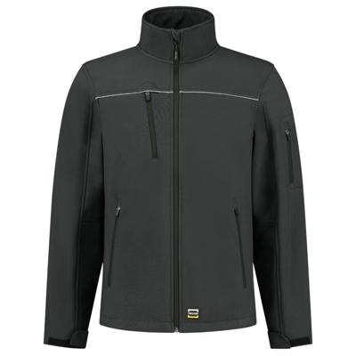 Tricorp Softshell Luxe - Workwear - 402006 - donkergrijs - maat XXL