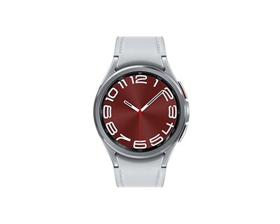 Samsung Galaxy Watch6 Classic SM-R950NZSADBT smartwatch / sport watch 3,3 cm (1.3") OLED 43 mm Digitaal 432 x 432 Pixels Touchscreen Zilver Wifi GPS