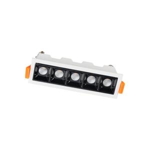 Nowodvorski Witte inbouwspot Midi Led 5x1 leds - 3000K 10042